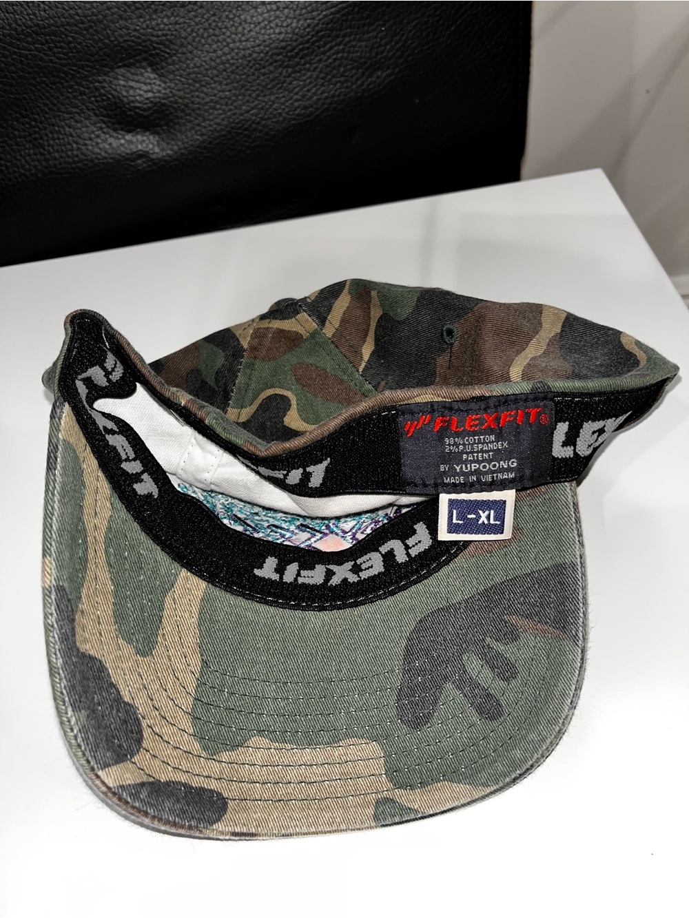 Camouflage Baseball Cap - Green Camo (L-XL)